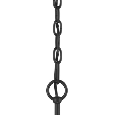 Franklin Iron Works Black Chandelier 42" Wide Farmhouse Rustic Bent Arms 8-Light Fixture For Dining Room Living House Foyer Kitchen Island Entryway 3 Franklin Iron Works Black Chandelier 42" Wide Farmhouse Rustic Bent Arms 8-Light Fixture For Dining Room Living House Foyer Kitchen Island Entryway - Image 3