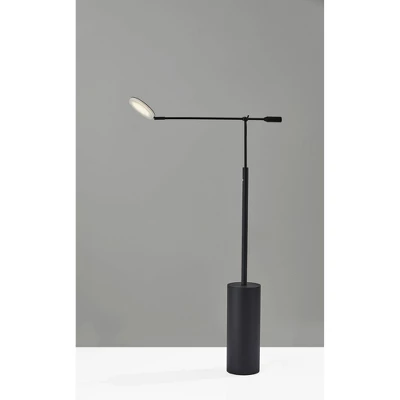 Grover Floor Lamp (Includes LED Light Bulb) Black - Adesso 1 Grover Floor Lamp (Includes LED Light Bulb) Black - Adesso