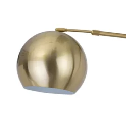 FC Design Modern Standing Adjustable Floor Lamp With Metal Dome Shade And Black Marble Base In Brass Gold Finish - Brass Gold -Adesso Shop GUEST 3f7dd8ab 1a3e 4963 b283 4cb206f0574d