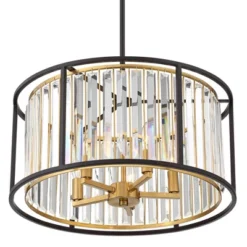 Possini Euro Design Milne Bronze Gold Drum Pendant Chandelier 20" Wide Modern Crystal 5-Light Fixture For Dining Room House Kitchen Island Entryway 11 Possini Euro Design Milne Bronze Gold Drum Pendant Chandelier 20" Wide Modern Crystal 5-Light Fixture For Dining Room House Kitchen Island Entryway -Adesso Shop GUEST 3fb48131 fb1c 4dfd 8878 cb92c8bc9ff0