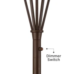 Franklin Iron Works Torchiere Floor Lamp LED 73" Tall Oil Rubbed Bronze Caged Frosted Glass Shade For Living Room Bedroom Office Uplight 10 Franklin Iron Works Torchiere Floor Lamp LED 73" Tall Oil Rubbed Bronze Caged Frosted Glass Shade For Living Room Bedroom Office Uplight -Adesso Shop GUEST 3fb6430e 3f8d 4242 bcde 2c2fa58cda4e