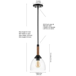7.63" Adjustable Iron Alys Rope Wrap Modern Rustic LED Kitchen Pendant Black - Jonathan Y -Adesso Shop GUEST 40203648 d60b 41f0 b73b 40edb10de235