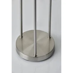 68" Trio Floor Lamp Silver - Adesso -Adesso Shop GUEST 41962d9a 51b4 483b 8e5f 416097869205