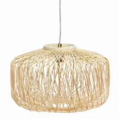 Circular Rattan Pendant Light Beige - Lalia Home -Adesso Shop GUEST 42d2762d 2c9e 4e9f 84ec 1234954a0db4