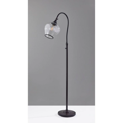 Bradford Floor Lamp (Includes Light Bulb) Dark Bronze - Adesso 5 Bradford Floor Lamp (Includes Light Bulb) Dark Bronze - Adesso - Image 5