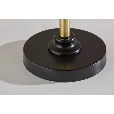 Cap Table Lamp Black - Adesso 1 Cap Table Lamp Black - Adesso