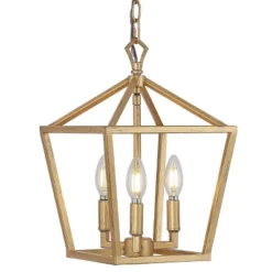 10" 3-Light Ojai Iron Classic Modern Lantern LED Pendant - JONATHAN Y -Adesso Shop GUEST 44f123bb a53d 45a2 9524 731dd9ec177f