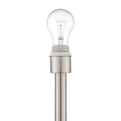 360 Lighting Andre Modern Table Lamps 26 3/4" High Set Of 2 Metal With USB And AC Power Outlet In Base Table Top Dimmers White Drum Shade For Desk -Adesso Shop GUEST 45983d9c 73ef 4e84 b703 166a3cbdb15a 1