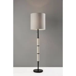 Vanessa Floor Lamp With Textured Ceramic - Adesso -Adesso Shop GUEST 460cd23e a19d 401d ae99 4dbc005d71cb