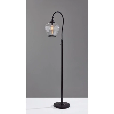 Bradford Floor Lamp (Includes Light Bulb) Dark Bronze - Adesso 6 Bradford Floor Lamp (Includes Light Bulb) Dark Bronze - Adesso - Image 6