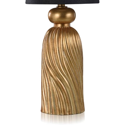 Dann Foley Lifestyle Polyresin Table Lamp Gold - StyleCraft 2 Dann Foley Lifestyle Polyresin Table Lamp Gold - StyleCraft - Image 2