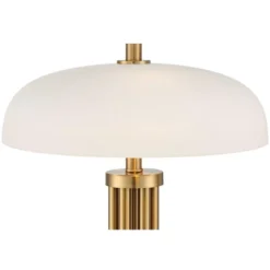 Possini Euro Design Possini Euro® Granview Desk Lamp With Glass Shade And Dual USB Ports -Adesso Shop GUEST 479f11bb f14d 4d9f b804 5f1862226db0