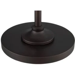 360 Lighting Kayne Rustic Farmhouse Floor Lamp Standing 61" Tall Satin Bronze Metal Downbridge Shade For Living Room Reading Bedroom Office House Home -Adesso Shop GUEST 4b3531e6 6a7d 4bc0 8a5d e5662e8c4295