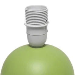 8.66" Petite Ceramic Orb Base Bedside Table Desk Lamp With Matching Tapered Drum Fabric Shade Green - Creekwood Home 14 8.66" Petite Ceramic Orb Base Bedside Table Desk Lamp With Matching Tapered Drum Fabric Shade Green - Creekwood Home -Adesso Shop GUEST 4d31ac43 c29f 428a b29f 7bd91f28cb59
