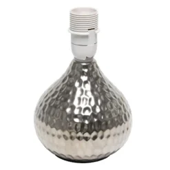 Hammered Drip Mini Table Lamp With Fabric Shade - Simple Designs -Adesso Shop GUEST 4df7a25d e563 43c0 a5ef 2177e542163a