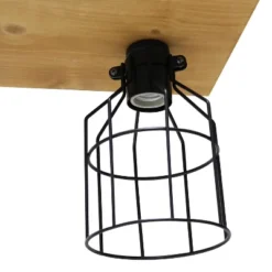 4-Light Wood Beam Pendant Brown - Lalia Home 12 4-Light Wood Beam Pendant Brown - Lalia Home -Adesso Shop GUEST 4e363262 0861 470c a08c ae38022e18dc