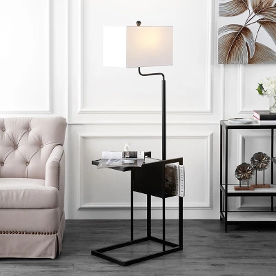 Janson Floor Lamp - Matte Black - Safavieh 3 Janson Floor Lamp - Matte Black - Safavieh - Image 3