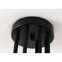 13" X 26" X 9" 8-Light Electodyte Pendant Black - Warehouse Of Tiffany -Adesso Shop GUEST 5004c8f9 397c 4fce acc0 0dc362ea4fa1