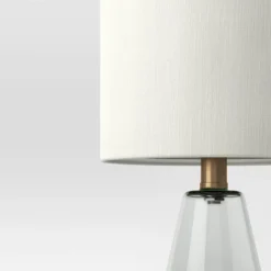 Glass Cone Mini Table Lamp Clear - Threshold™ -Adesso Shop GUEST 513bc511 5a10 46bd 83a8 97c5c75183f8