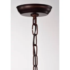 9.84" X 9.84" X 49.62" 3-Light Eresu Chandelier Brown - Warehouse Of Tiffany -Adesso Shop GUEST 52231f8d da66 4fd2 a889 5df4999a8880