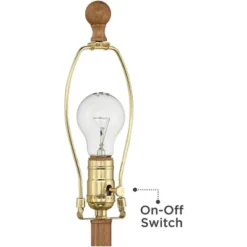 360 Lighting Ryan Modern Coastal Table Lamps 28 1/2" Tall Set Of 2 Blue Glass White Drum Shade For Bedroom Living Room Bedside Nightstand Office House -Adesso Shop GUEST 5421f1f4 3b32 4bd8 b78c 8b70508175b2