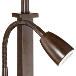 Possini Euro Design Possini Euro Deacon Bronze Gooseneck Lamps With USB And Outlet Set Of 2 -Adesso Shop GUEST 56bb239e 6aa2 40e4 8343 4fdc6d0484c8