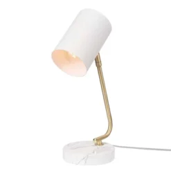 15" Novogratz X Globe Athena White Desk Lamp - Globe Electric 13 15" Novogratz X Globe Athena White Desk Lamp - Globe Electric -Adesso Shop GUEST 59fa1bab f1c0 4e9e 9e76 343ee1845423