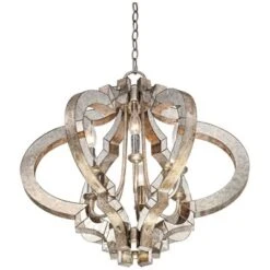 Possini Euro Design Ornament Aged Silver Gold Bronze Chandelier 23 1/4" Wide Industrial 6-Light Fixture For Dining Room Foyer Kitchen Island Entryway 13 Possini Euro Design Ornament Aged Silver Gold Bronze Chandelier 23 1/4" Wide Industrial 6-Light Fixture For Dining Room Foyer Kitchen Island Entryway -Adesso Shop GUEST 5a33b096 84dc 4a34 b28a 9f0d599b115f