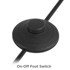 360 Lighting Rayna Mid Century Modern Downbridge Floor Lamp 61 1/2" Tall Black Gold Metal Off White Linen Drum Shade For Living Room Reading Bedroom -Adesso Shop GUEST 5a6101ce b790 4952 9185 aaecadfd32c7