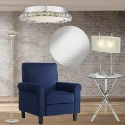 Possini Euro Design Charles Street Modern Desk Lamp 23" High Chrome Satin Nickel Frosted Slump Glass Shade For Bedroom Living Room Bedside Nightstand 15 Possini Euro Design Charles Street Modern Desk Lamp 23" High Chrome Satin Nickel Frosted Slump Glass Shade For Bedroom Living Room Bedside Nightstand -Adesso Shop GUEST 5d3ac182 d3e8 4454 a5fa bd8664356ef1