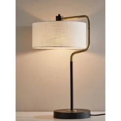 Jacob Table Lamp Black/Brass - Adesso -Adesso Shop GUEST 5e13caaf 7615 45dd 9c0a 1df94634edc9
