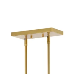 35" 8-Light Liane Farmhouse Industrial Iron Linear LED Pendant Black/Brass Gold - JONATHAN Y -Adesso Shop GUEST 5e315456 52e4 4dd5 868d c54cf5273519