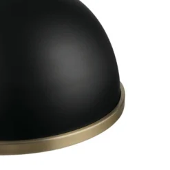 1-Light Beckett Semi-Flush Mount Pendant Brass/Matte Black - Globe Electric -Adesso Shop GUEST 5e440290 30d5 4591 84c8 43177d72c02e