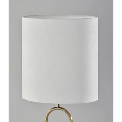 Joey Table Lamp Antique Brass - Adesso 2 Joey Table Lamp Antique Brass - Adesso - Image 2