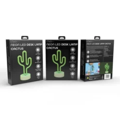 CIAO Tech Decorative Cactus Neon Night Light LED Desk Table Lamp -Adesso Shop GUEST 5fb7a977 f7c3 4c1f 8c61 7b6e7fc19089