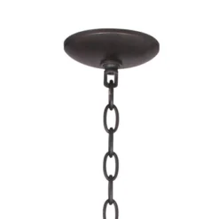 Franklin Iron Works French Scroll Rubbed Bronze Chandelier 27 1/2" Wide Rustic 12-Light Fixture For Dining Room House Kitchen Island Entryway Bedroom -Adesso Shop GUEST 606c64cc cd02 436e b68e a2ca0255fac5