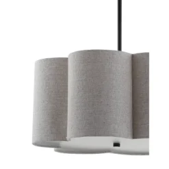 20" LED Adjustable Metal Pendant Oil Rubbed Bronze - Jonathan Y -Adesso Shop GUEST 64482f52 72a5 472a 8273 4817b0892c7b