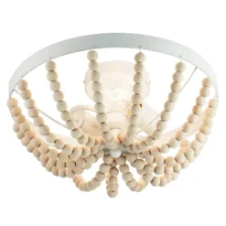 15" Delilah Boho Semi-Flush Mount Pendant White - River Of Goods -Adesso Shop GUEST 6473833a 9087 449e 8bd2 56ecd43179f6
