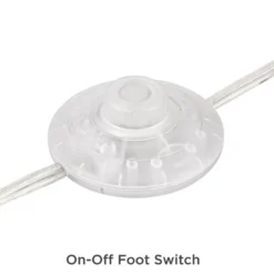 360 Lighting Modern Art Deco Arc Floor Lamp 64" Tall Warm Gold Metal White Fabric Drum Shade For Living Room Reading Family Bedroom Office House Home -Adesso Shop GUEST 650ef3f7 9598 4e64 8980 5ae18c22dca4