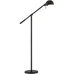 360 Lighting Traditional Pharmacy Floor Lamp With USB Charging Port 55" Tall Dark Bronze Dome Shade Adjustable Arm Living Room Reading -Adesso Shop GUEST 65fdab86 2d83 4d1f 8479 b1e3bbfd6c14