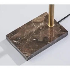 Bristol Floor Lamp (Includes Light Bulb) Antique Brass - Adesso -Adesso Shop GUEST 686dfa3b 40ff 4064 937c 066381813afb