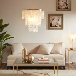 Isla Chandelier White -Adesso Shop GUEST 6882e666 2e22 47e2 ae67 3c7a4657c625