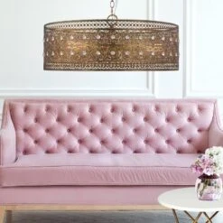 23.5" 3-Light Bryar Chandelier Brass/Crystal - River Of Goods -Adesso Shop GUEST 69f7d56e e1b2 4e59 8a88 098660930621