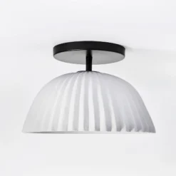 Scalloped Semi-Flush Mount Ceiling Light - Threshold™ Designed With Studio McGee -Adesso Shop GUEST 6b50e049 4ed7 42c0 b38a 9b5300cd63a6