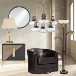 Possini Euro Design Deacon Modern Desk Table Lamp 26" High Brass With USB And AC Power Outlet In Base LED Reading Light Oatmeal Shade For Office Desk 15 Possini Euro Design Deacon Modern Desk Table Lamp 26" High Brass With USB And AC Power Outlet In Base LED Reading Light Oatmeal Shade For Office Desk -Adesso Shop GUEST 6ddac17c 39dd 455d b005 aa7caff95063