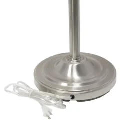 Torchiere Floor Lamp With 2 Reading Lights And Scalloped Glass Shades Metallic Silver - Lalia Home 13 Torchiere Floor Lamp With 2 Reading Lights And Scalloped Glass Shades Metallic Silver - Lalia Home -Adesso Shop GUEST 7057a6b8 ed3f 47bf bf93 128fa3c29269