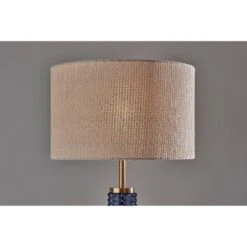 Glass Delilah Floor Lamp Antique Brass/Blue - Adesso 8 Glass Delilah Floor Lamp Antique Brass/Blue - Adesso -Adesso Shop GUEST 709f2dc7 2205 4473 a6be 9030e2c2e1e0