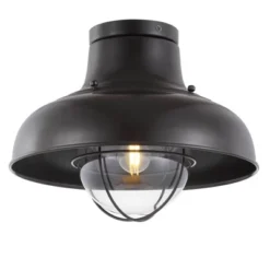 13" LED Metal Semi Flush Mount - Jonathan Y -Adesso Shop GUEST 70b96208 ef33 4b69 a7e2 dc93dd8f8597