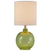 Glass Table Lamp Green - StyleCraft