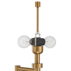 Possini Euro Design Camber Workstation Warm Gold Swing Arm Desk Lamp With Outlet And USB Port 13 Possini Euro Design Camber Workstation Warm Gold Swing Arm Desk Lamp With Outlet And USB Port -Adesso Shop GUEST 7159656b 3043 437b b9ae 4a192d9635e8